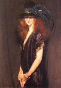 William Orpen Bridgit - a picture of Miss Elvery oil on canvas